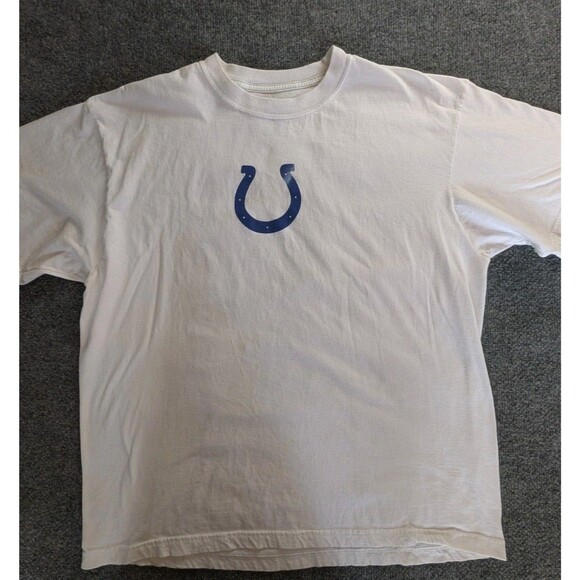 Indianapolis COLTS Dwight FREENEY Shirt Mens Large White NFL Football Reebok Lg - Picture 2 of 10